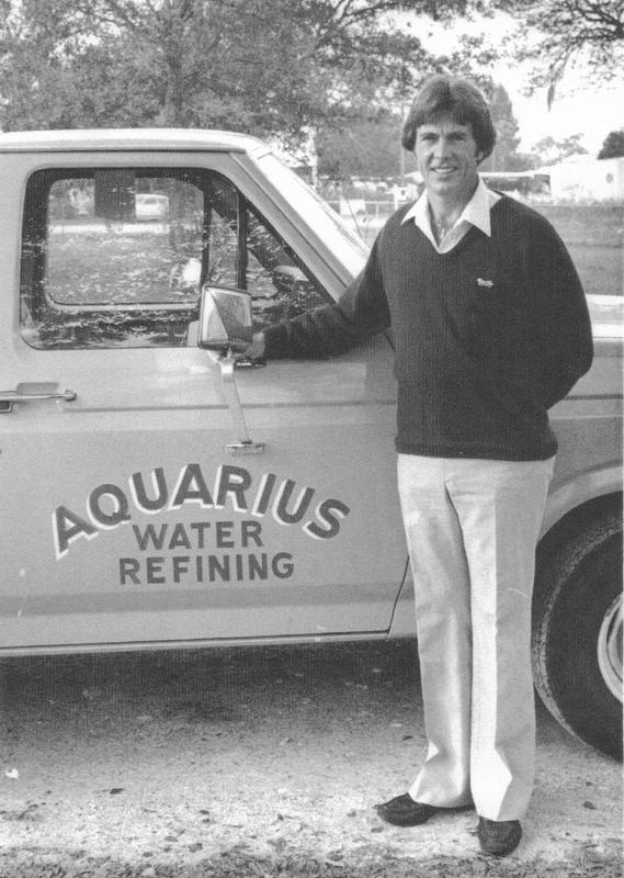 Joe Gaskill founder of Aquarius Water Refining in the Tampa area since 1975